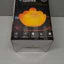 Spantik Himalayan Fire Bowl Salt Lamp with 6 Massage Balls Premium Quality Authentic from Pakistan