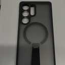 TOCOL Magnetic for Samsung Galaxy S25 Ultra Case, Kickstand with Upgraded Full Camera Protection, Compatible with Magsafe, Drop Protection Slime Cover for Samsung Galaxy S25 Ultra 6.9-Inch (Black)