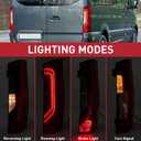 LED Tail Light Compatible with 2019-2025 Mercedes/Freightliner Sprinter RH
Duolctrams, Rear Lamp Assembly, Right Passenger Side, With Circuit and Bulbs