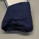 Mellanni Extra Deep King Sheets - 4 PC Iconic Collection Bedding - Hotel Luxury, Ultra Soft, Cooling Bed Sheets - Wrinkle, Fade, Stain Resistant (King, Navy Blue)