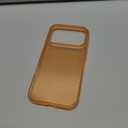 TORRAS for iPhone 17 Pro Case Crystal Orange, Ultra-Thin, 2025 Upgraded Non-Yellowing, Military-Grade Protection, Slim Case for iPhone 17 Pro Phone Case, Soft, Anti-Scratch, Orange