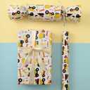 wishinside Kids Wrapping Paper Roll, 17 Inches X 32.8 Feet, Mini Roll, Vehicle-themed Design Wrap Paper for Kids Boys Construction Truck Birthday, Baby boy, Baby Shower, 1 Roll