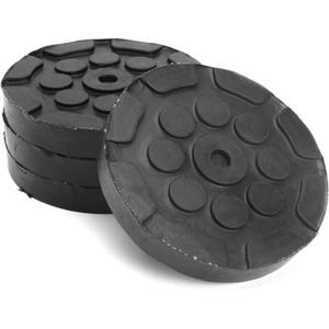 4PCS Car Auto Jacking Lift Pads,Round Heavy Duty Car Lift Pads Rubber Arm Pads Lift Pad Fit for Auto Car Lift Truck Hoist (B)
