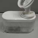 Electric Ear Wax Removal Kit, FSA-HSA-Eligible, Water Powered Ear Irrigation System with Sewage Collection, 4 Clean Modes, Safe & Effective, 3 Ear Tips for Adults (White)