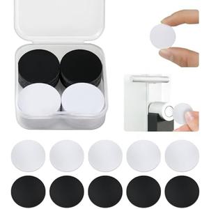 2 Pcs NFC Tags, Stickers Cards With Adhesive Back, Round Rewritable Cards, 504 Bytes Memory Compatible With NFC Enabled Phones (25mm)