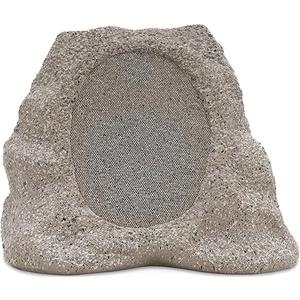 Victrola Rock Speaker Connect, Sand, Wireless Outdoor with Bluetooth 5.3, 22-Hour Battery Life, with Solar Charging, Link Up to 20 Rock Speakers, IP65 Water & Dust Resistant (Single)