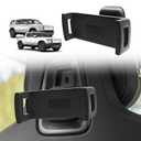 BestEvMod Seat Back Second Row Anchor 1/4 Screw Mount Phone Holder Tablet Mag Safe Compatible with 2022-2024 2025 Rivian R1T&R1S Backseat fits All Phones&Android 360 Adjustable(Tablet Holder)