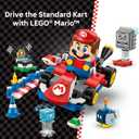 LEGO Super Mario: Mario Kart  Interactive Mario & Standard Kart Building Toy - Pretend Play Racing Playset for Boys & Girls, Ages 7+ - Gift for Christmas - 72043