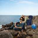 Yestomo Directors Chair, Camping Chairs for Adults, Heavy Duty Side Table, Lawn Chairs with Side Pockets Carry Straps