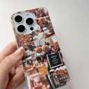 Autumn Pumpkin Case - Compatible with iPhone 16 Pro, Aesthetic Fall Case, Unique Trendy Design TPU Bumper Protective Cover