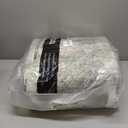 9x12 Area Rugs for Living Room, Non-Slip Machine Washable Vintage Rugs, Abstract Low Pile Lightweight Large Rug for Bedroom, Dining Room, Home Office Green Ivory