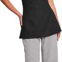 Petal & Pup Women's Afton-Pant-Black-White (Medium)