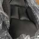 COMHOMA Big and Tall Office Chair Heavy Duty Wide Ergonomic Gaming Chair with Deluxe Embossing Designed Leather with Foot Rest, 145°Reclining Adjustable Armrests Pocket Spring Back Support and Pillow, 19.68 inches x 22 inches x 45.1 inches