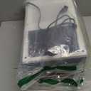 Dehumidifier, 98OZ Dehumidifiers for Home(1000sq.ft), Humidity Display Dehumidifier for Basement Bathroom Bedroom, Auto Shut Off, Washable Filter, Drain Hose, Timer, 7 Ambient Lights, White