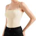 SUUKSESS Women Bustier No Boning Corset Tops Fitted Going Out Y2k Cami Tank Tops