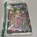 Rossy Case for Amazon Fire HD 10 Tablet (9th/7th/5th Generation,2019/2017/2015 Release) Slim PU Leather Adjustable Stand Smart Cover with Auto Wake/Sleep for Fire HD 10.1",Wildflowers