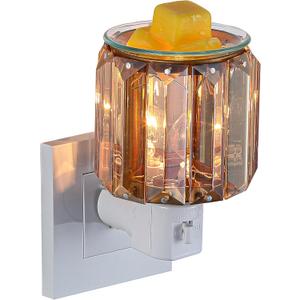 MeplLivs Warmers Pluggable Fragrance Warmer- Decorative Plug-in for Warming Scented Candle (Golden)