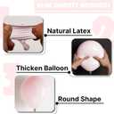 PartyWoo Pale Pink Balloons 140pcs Different Sizes of 18 12 10 5 Inch Light Pastel Baby Pink Balloon Arch Kit for Engagement Bachelorette Baby Shower Easter Birthday Party Decorations Pink-Q01