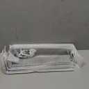 Floating Shelf Brackets 12 inch, Heavy Duty Wall Shelf Bracket 6 Pack for Shelves Support, Hidden Metal L Brackets with Mounting Hardware (1/5'' Thick)