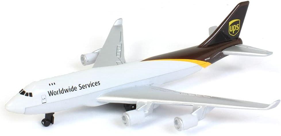 Daron Toy Airplane UPS Die-Cast Metal Model Airplane Toy with Plastic Parts for Kids Ages 3+