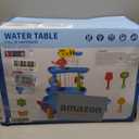 4-Tier Water Table for Kids 3-5, Summer Outdoor Beach Sensory Activity Playset Kids Sand and Water Table Toys, Birthday Gifts for Boys and Girls 3 4 5 6 7 8, Medium-Large
