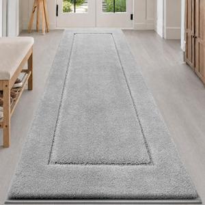 Microfiber Runner Rug 30" x 96", Bathroom Rug for Kitchen, Hallway