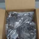 US Acrylic Optix Plastic Reusable Drinking Glasses (Set of 8) 26oz Iced-Tea Cups in Clear | BPA-Free Tumblers, Made in USA | Top-Rack Dishwasher Safe