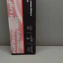 73"x33" Medical-Grade TPU Red Light Therapy Mat for Full Body Pain Relief, FSA&HSA Eligible Infrared Light Therapy Blanket, 1370LEDs (Black)