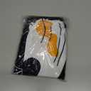 YGPARK Outdoor Fitted Round Table Cloth with Umbrella Hole, Halloween Ghosts Circle Elastic Tablecloth 36"-44" Waterproof Zipper Patio Table Cover for Picnic Camping Party Halloween Decoration