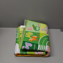 Alphabet Rugs for Kids Playroom - ABC Rug for Classroom with ABC Alphabet,Animals Colors,ABC Carpet for Children Playroom Cartoon Kids Play Mat for Bedroom Decor,Green,2.5x4 Feet