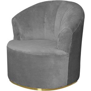 Velvet Single Sofa Cover Swivel Barrel Chair Cover Modern Accent Chair Slipcovers Barrel Armchairs Sofa Cover Protector for Home Decor Living Room