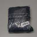 Eisctnd Men's Denim Button Down Shirt Classic Fit Long Sleeve Jean Work Shirts with 2 Pockets(Navy-S)