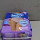 Always Discreet Adult Incontinence & Postpartum Underwear for Women, Maximum, Large, 17 Count (Packaging May Vary)