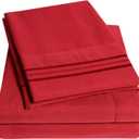 Supreme Collection Twin Red Twin Sheet