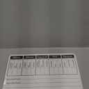 Place Value Board 9" x 12" Double Sided Dry Erase Boards for Students for Teaching Place Values from Billions to Decimal Numbers Math Manipulative Lapboard for Home School and Classroom