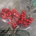 Christmas Candle Ring Wreaths Poinsettia Berries Pinecones Candle Ring Holder for Christmas Table Centerpiece Window Chair Wall Dcor (Light Blue)