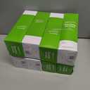 8 x Amazon Basics Disposable Striped Plastic Flex Straws, 7.5" Long, Assorted Colors, 100 Count, Large Pack