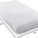 Lullaby Earth Gentle Start Breathable Infant & Toddler Crib Mattress - Lightweight & Waterproof - Non-Toxic for Baby & Toddler Bed