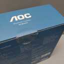 AOC Wireless Headset with Mic for Work with Noise Cancelling Mic for Clear Calls, 30H Playtime PC Bluetooth Headphones and Multipoint Connect to Laptop Computer and Mobile, Wired or USB Dongle- White