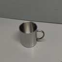 300ml/10oz Stainless Steel Double Wall Insulated Coffee Mug with Handle, Unbreakable, Perfect for Home, Travel, and Camping