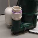 Zoeller M98 Flow-Mate Sump Pump - 1/2 HP - Cast Iron - LED Power Plug - High Flow - Vortex Impeller - Stainless Steel Hardware - Factory Tested and Float Operated - Submersible Sump Pump - 115V (Green)