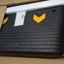 VEVOR 3.5" Rise Threshold Ramp Doorway, Recycled Rubber Power Wheelchair Ramp 3 Feet Long, 33069Lbs Load Capacity, Non-Slip Surface Rubber Solid Threshold Ramp for Wheelchair and Scooter