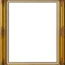 ArtXO 16x20 Antique Gold Canvas Frame, 2.85" Wide Ornate Wood Wall Decor