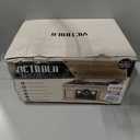 Victrola The Quincy 6-in-1 Bluetooth Record Player & Multimedia Center with Built-in Speakers  3-Speed Turntable, CD & Cassette Player, AM/FM Radio, Wireless Music Streaming (Farmhouse Oatmeal)