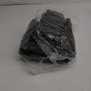 TARPAL tarp Waterproof 6x6 Feet Black Heavy Duty tarps 14mil polyethylene tarps Multifunctional Tarpaulin，Snow or UV Protection,Suitable for Outdoor Furniture, awnings,Roofs,Tents tarp Cover