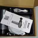 OLsky Massage Gun Deep Tissue, Handheld Electric Muscle Massager, High Intensity Percussion Massage Device for Pain Relief with 9 Attachments & 30 Speed(Grey)