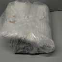 Laundry Hamper, 95L Tall Laundry Basket with Leather Handles, Rectangle Large Clothes Hamper for Organizing, Cotton Woven Laundry Baskets Storage Hampers for Bedroom, Nursery, Living Room (Grey)