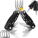 2PCS Bovgero Mini Multitool Pliers 15 in 1, Handmade Multi Tool Plier, Premium Keychain Multitool, Small Multi-tool, Birthday Fathers Day Gift for Men Him Husband Boyfriend Father Handyman