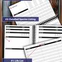 Birding Journal with Life List & Checklist A5