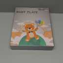 Stainless Steel Baby Suction Plates: Divided Plates for Babies and Toddlers, Made of 100% Food-Grade Materials Ideal for Baby-Led Weaning BPA-Free Toddler Feeding Dishwasher Safe Gray